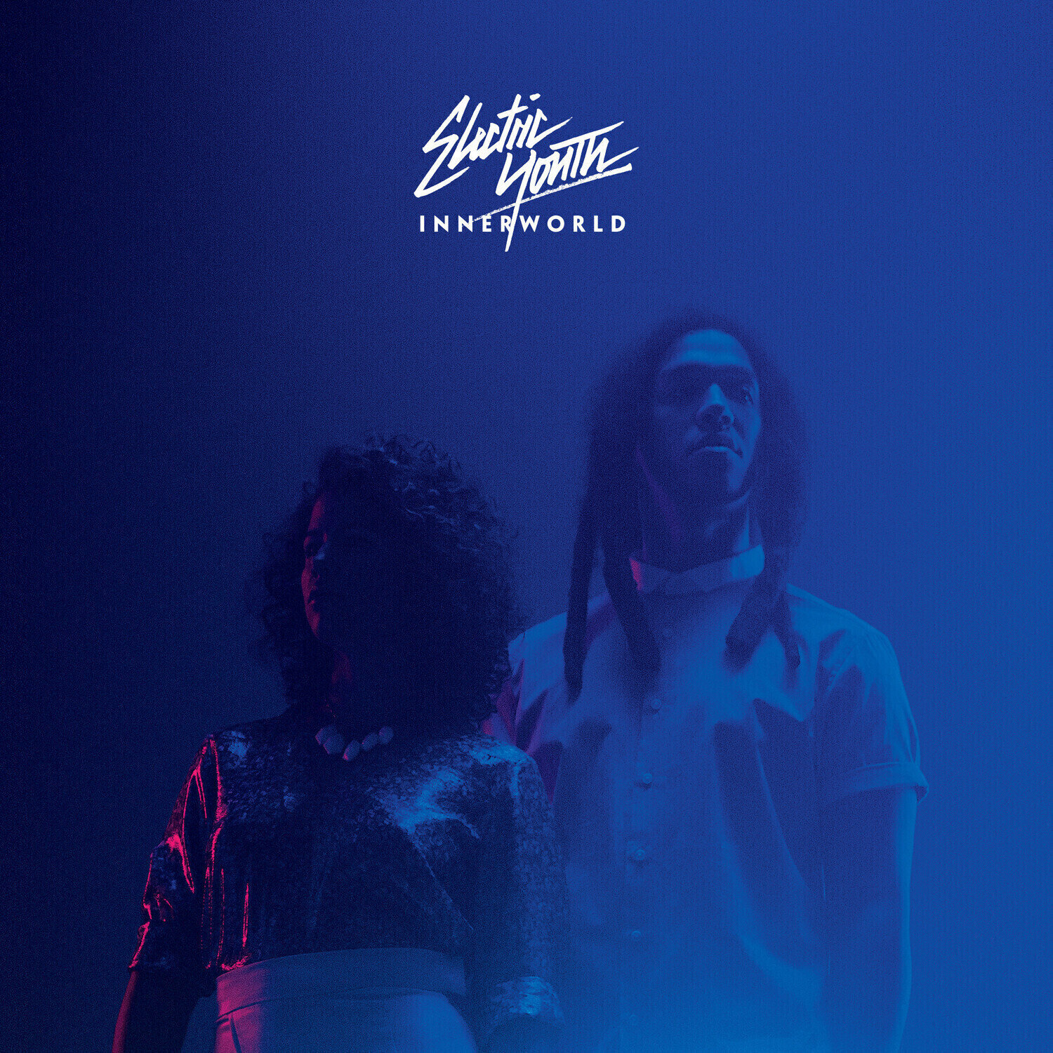 LP ploča Electric Youth - Innerworld (Reissue) (10th Anniversary Edition) (Blue/Magenta Swirl Coloured) (2 LP)