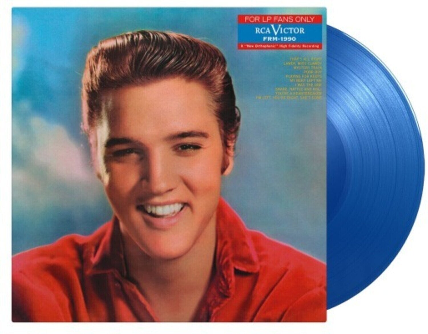 LP ploča Elvis Presley - For LP Fans Only (Numbered/Limited Edition) (Translucent Blue Coloured) (180 g) (LP)