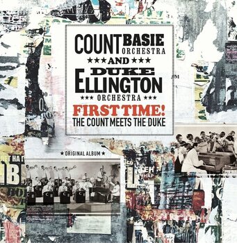Disc de vinil Count Basie Orchestra And Duke Ellington Orchestra - First Time! The Count Meets The Duke (Limited Edition) (Orange Marble Coloured) (180 g) (LP) - 1