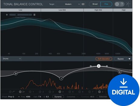 Software Plug-In FX Processor iZotope Tonal Balance Control 2 (Ψηφιακό προϊόν) - 1