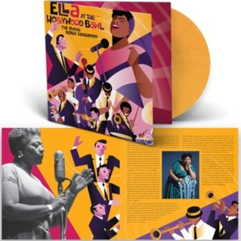 Disc de vinil Ella Fitzgerald - Ella At The Hollywood Bowl: The Irving Berlin Songbook (Limited Edition) (Yellow Coloured) (LP) - 1