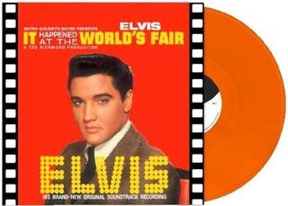 Disc de vinil Elvis Presley - It Happened At The World's Fair (Limited Edition) (Orange Coloured) (LP)