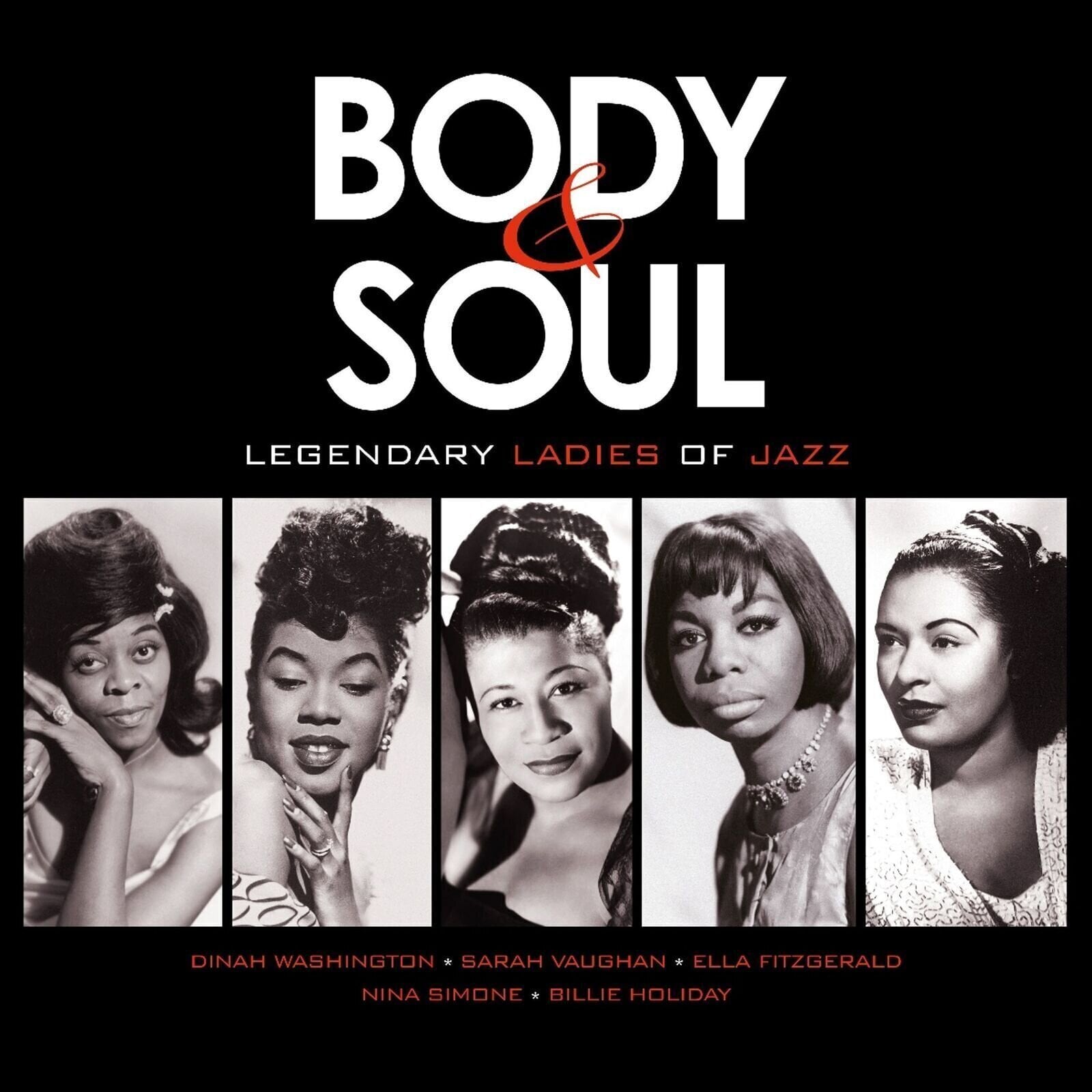 LP ploča Various Artists - Body & Soul - Legendary Ladies Of Jazz (Limited Edition) (Transparent Red Coloured) (180 g) (LP)