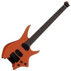 Guitare headless HILS Guitars HN5 NEXT Metallic Coral Orange  Guitare headless