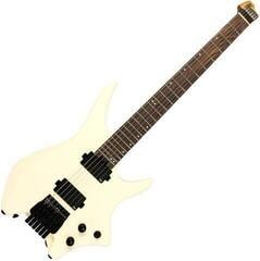 Guitare headless HILS Guitars HN5 NEXT Ivory Guitare headless