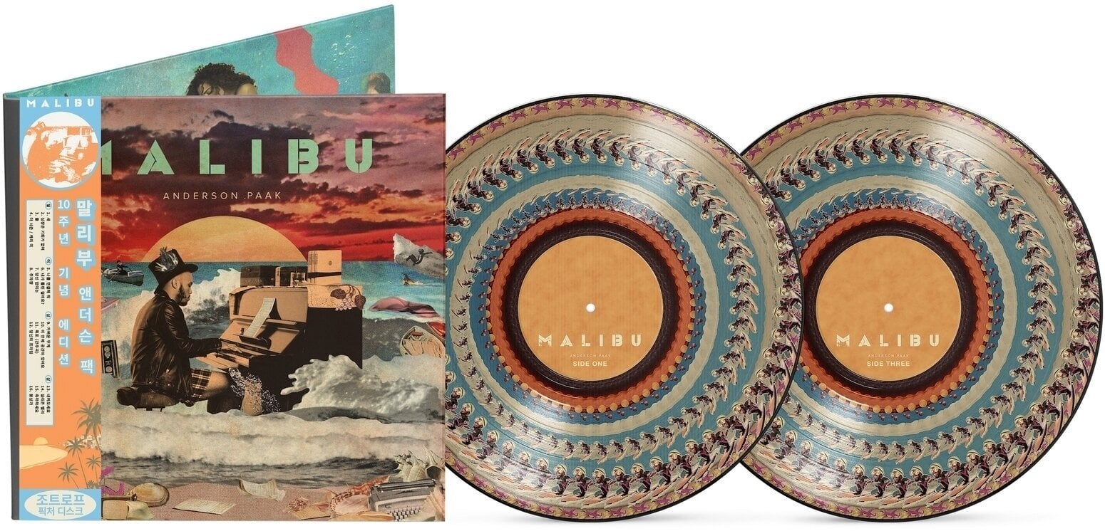 LP ploča Anderson .Paak - Malibu (10th Anniversary/Limited Edition) (Zoetrope Picture Disc) (2 LP)