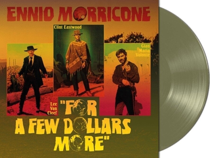 LP ploča Ennio Morricone - For A Few Dollars More (Original Motion Picture Soundtrack) (Cactus Green Coloured) (LP)