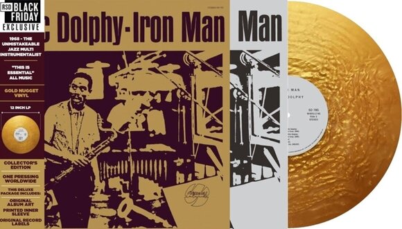 Disc de vinil Eric Dolphy - Iron Man (Record Store Day) (Gold Nugget Coloured) (LP) - 1