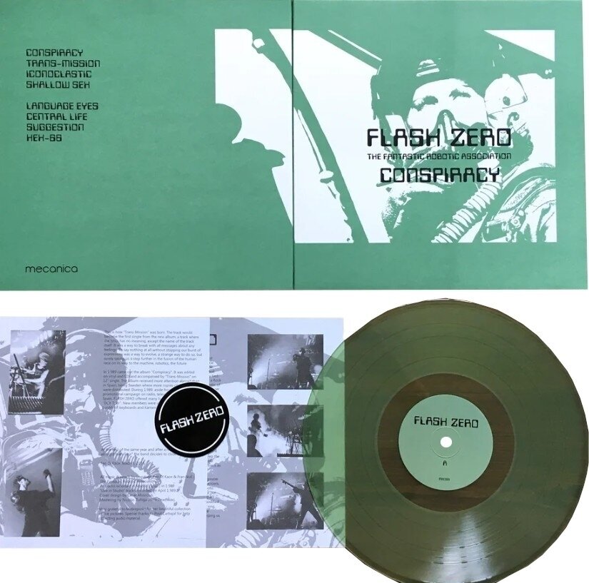 LP platňa Flash Zero - Conspiracy (Limited Edition) (Green Coloured) (LP)