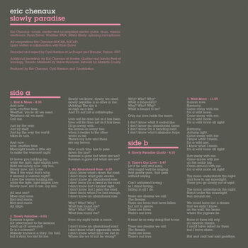 LP ploča Eric Chenaux - Slowly Paradise (LP) - 1
