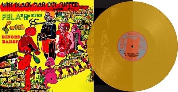 Hanglemez Fela Kuti - Why Black Man Dey Suffer....... (Reissue) (Yellow Transparent Coloured) (LP) - 1