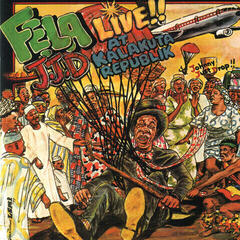 Hanglemez Fela Kuti - J.J.D (Johnny Just Drop!!) - Live!! At Kalakuta Republik (Reissue) (LP)