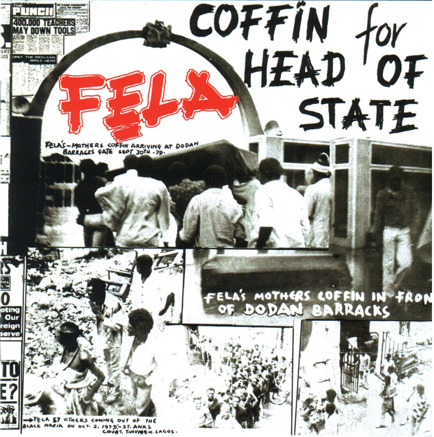 Hanglemez Fela Kuti - Coffin For Head Of State (Reissue) (LP)