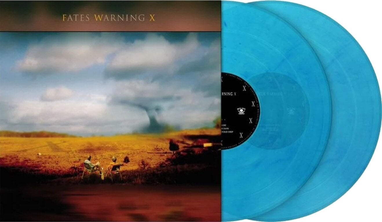 LP ploča Fates Warning - FWX (Limited Edition) (Transparent Sky Blue Marbled Coloured) (2 LP)