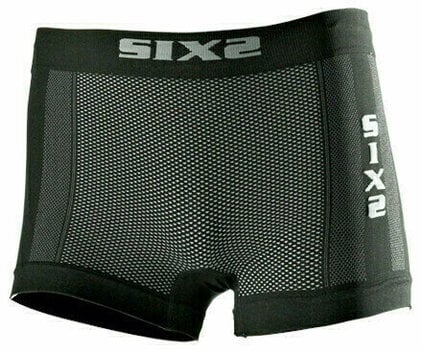 Moto abbigliamento termico SIX2 Boxer Shorts Carbon M - 1