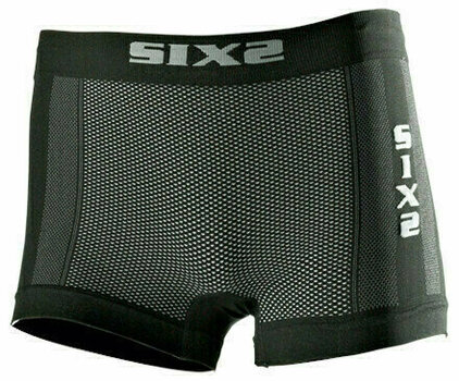 Moottoripyöräilijän suojahousut SIX2 Boxer Shorts Carbon 2XL - 1