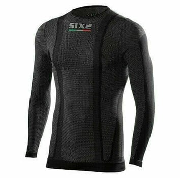 Camisa funcional para motociclismo SIX2 TS2 Long-Sleeve Black M - 1