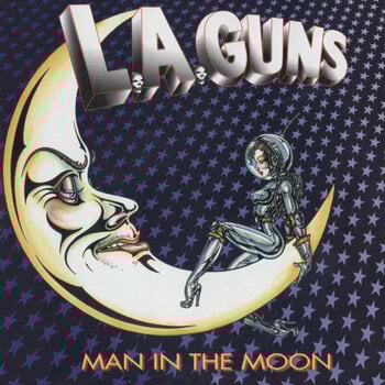 LP ploča L.A. Guns - Man In The Moon (25th Anniversary Edition) (Metallic Silver Coloured) (LP) - 1