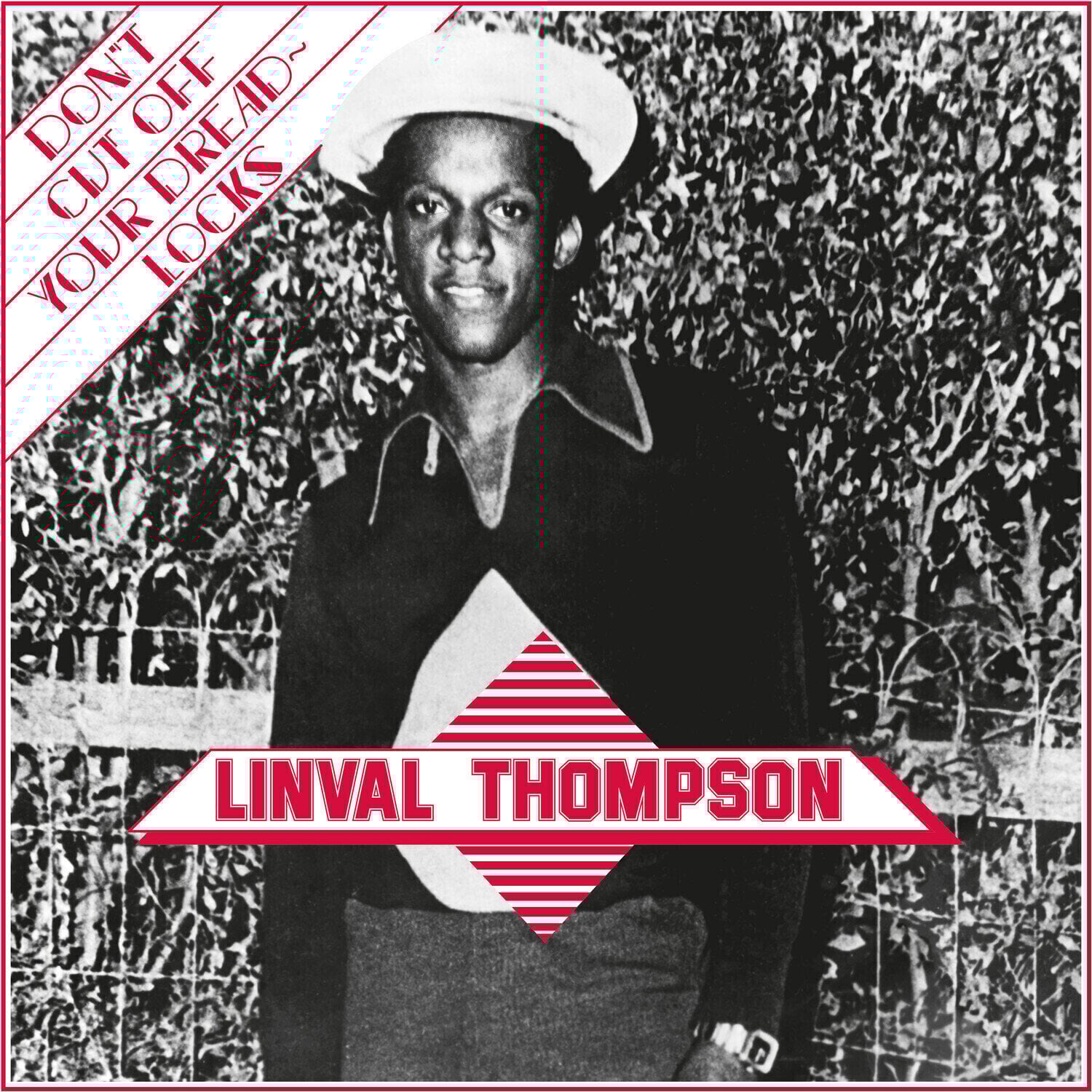 Disc de vinil Linval Thompson - Don't Cut Off Your Dreadlocks (Remastered) (Anniversary Edition) (Translucent Red Marble Coloured) (LP)