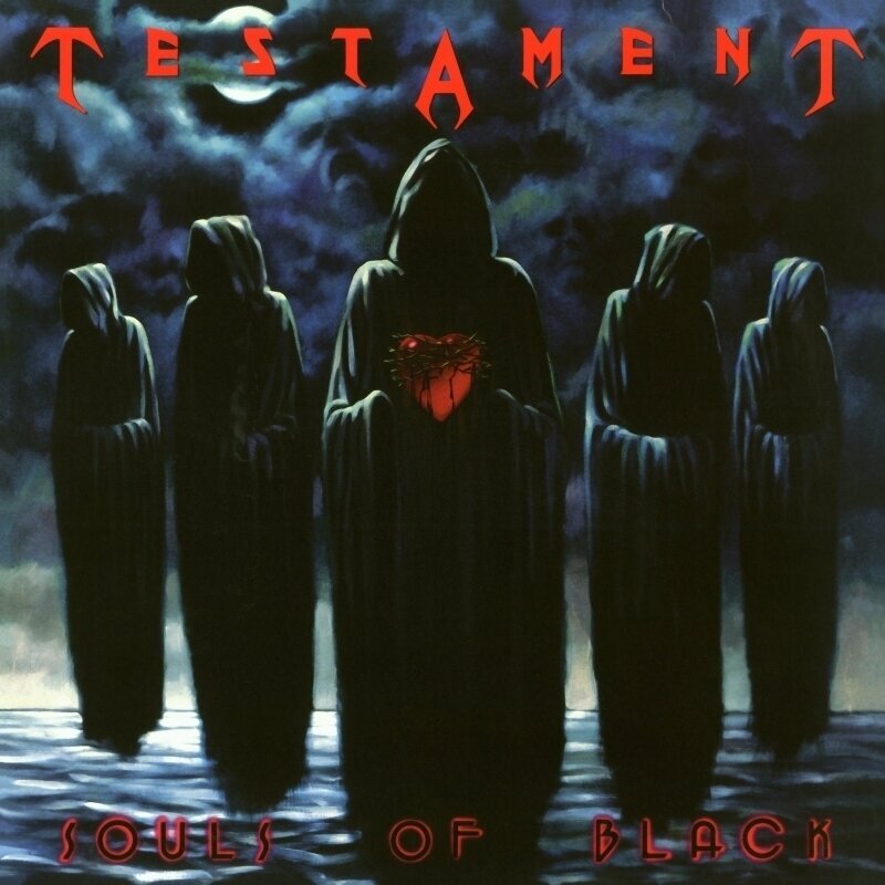 Disc de vinil Testament - Souls Of Black (Reissue) (Red/Black Splatter Coloured) (LP)