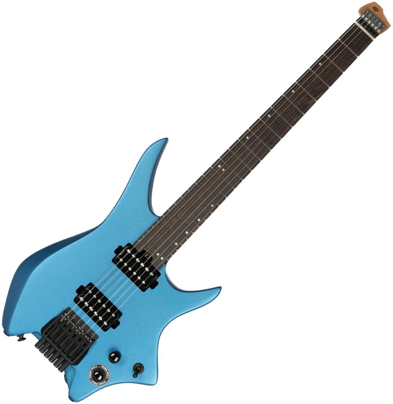 Headless guitar HILS Guitars HN3 NEXT Electric Blue Headless guitar