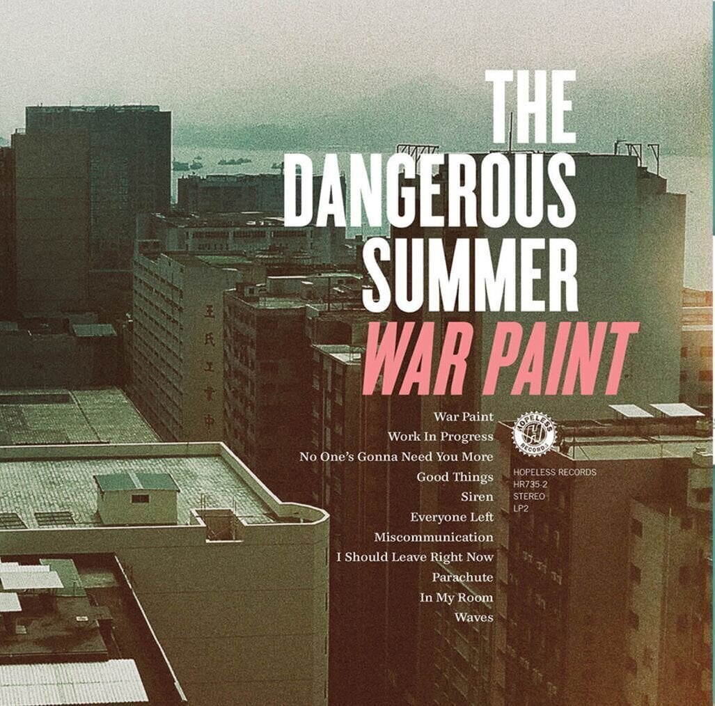Vinylplade The Dangerous Summer - War Paint (Blue Coloured) (LP)