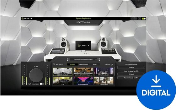 Studio-Effekt-Plugin LEWITT Space Replicator Essential (Digitales Produkt) - 1