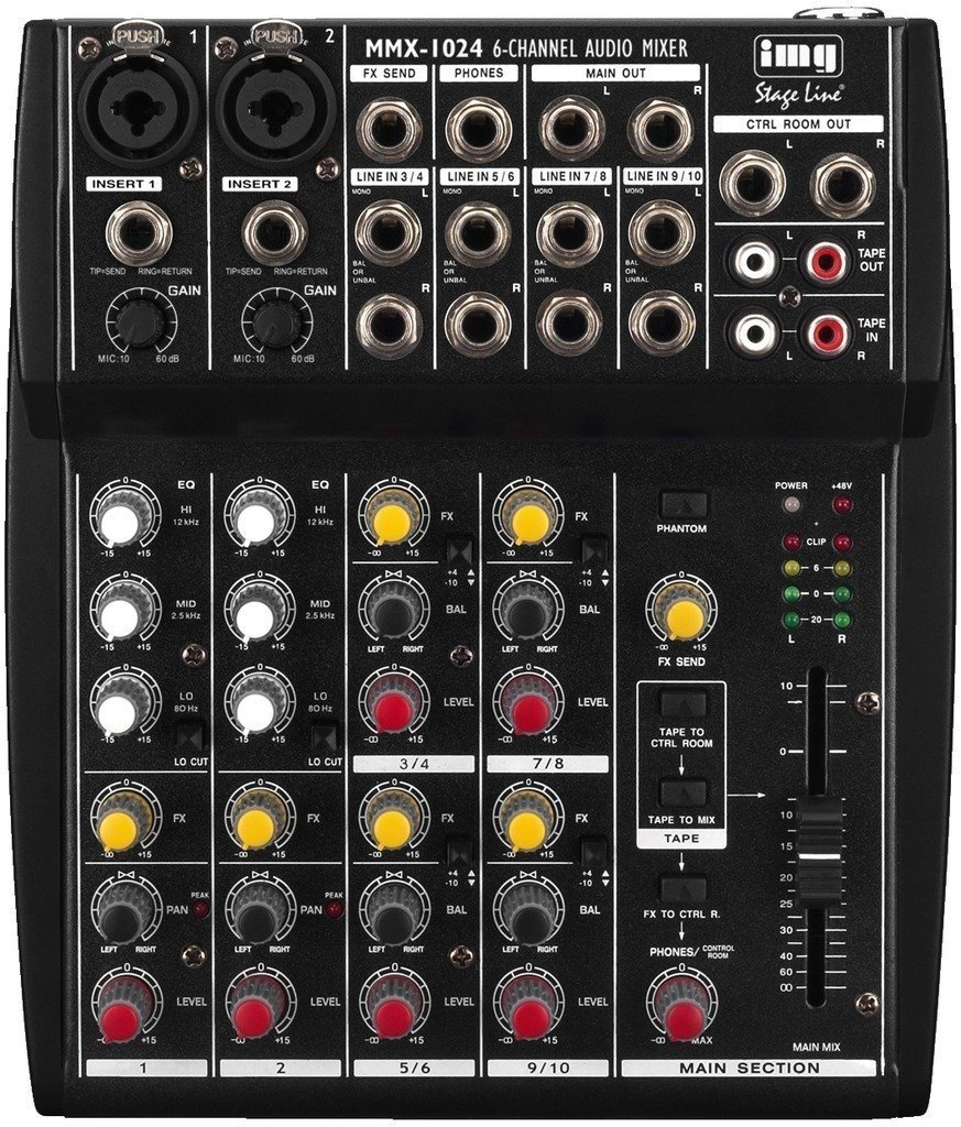 Maišymo pultas Monacor MMX 1024