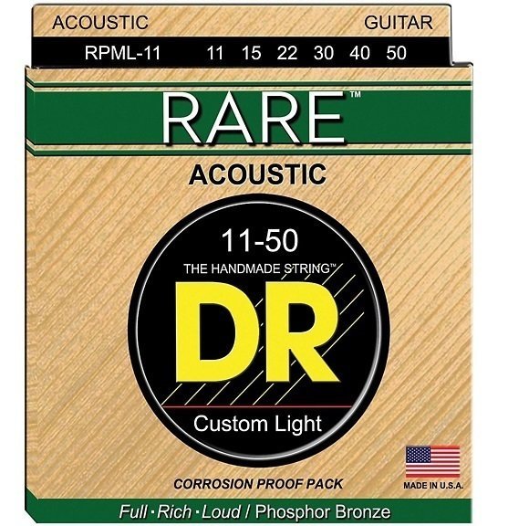 Corzi chitare acustice DR Strings RPML-11 Rare