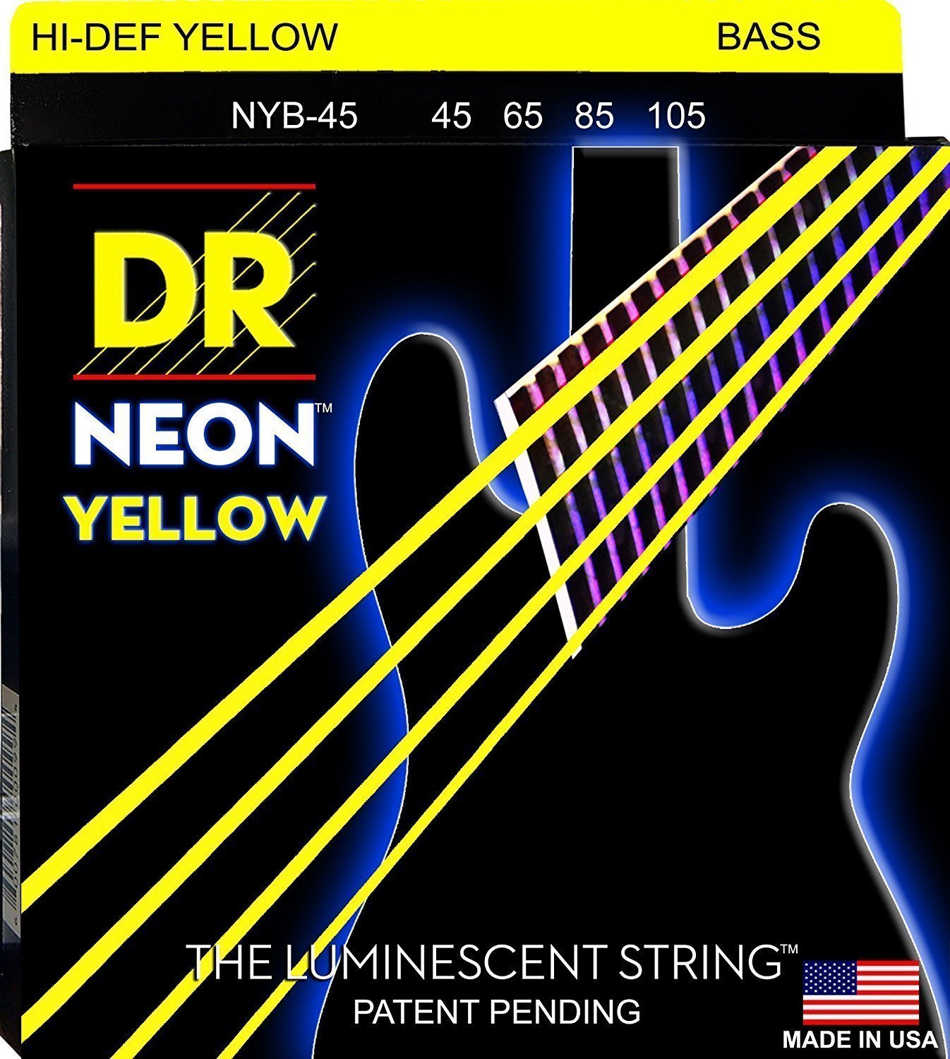 Struny pro baskytaru DR Strings NYB-45