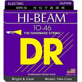 Snaren voor elektrische gitaar DR Strings MTR-10 - 1