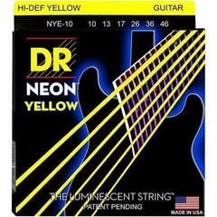 Struny pro elektrickou kytaru DR Strings NYE-10 Neon Struny pro elektrickou kytaru