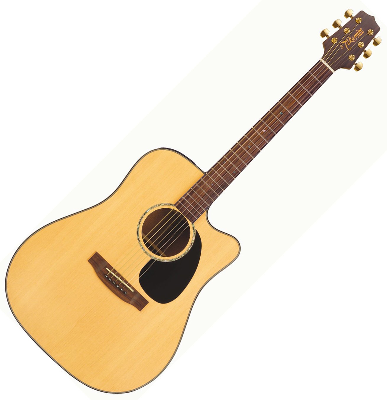 Dreadnought elektro-akoestische gitaar Takamine EG340SC-NS