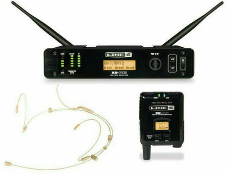 Безжични слушалки с микрофон Line6 XD V75HS Tan - 1