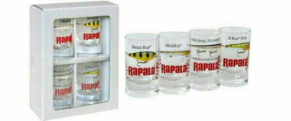 Námornický pohár, popolník Rapala Shot Glass (4pcs) - 1