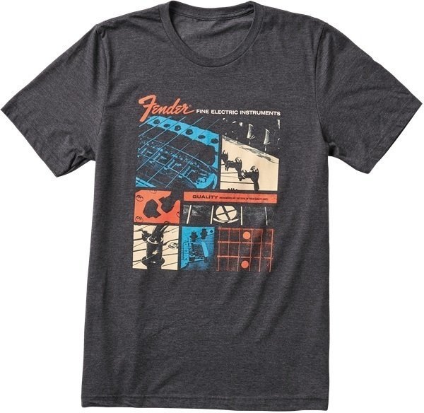 T-shirt Fender Jaguar T-Shirt Dark Grey M