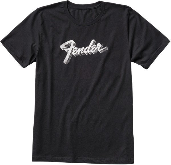 T-Shirt Fender 3D Logo T-Shirt Black L
