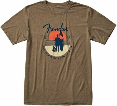 T-shirt Fender Sunset Spirit T-Shirt Olive M - 1