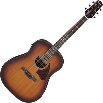 guitarra eletroacústica Ibanez AAD54E-OMH Mahogany Sunburst guitarra eletroacústica - 1