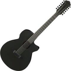 12-string Acoustic-electric Guitar Ibanez AEG1221-BOT Black Out 12-string Acoustic-electric Guitar