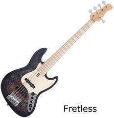 Basso Fretless Sire Marcus Miller V7 Ash Reissue 5 FL Transparent Black Satin Basso Fretless