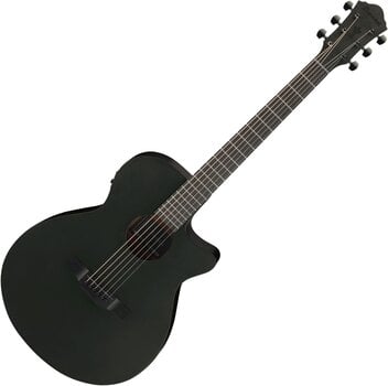 electro-acoustic guitar Ibanez AEG621-BOT Black Out electro-acoustic guitar - 1