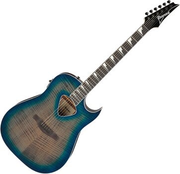 guitarra eletroacústica Ibanez ALT50FA-BDB Blue Doom Burst guitarra eletroacústica - 1