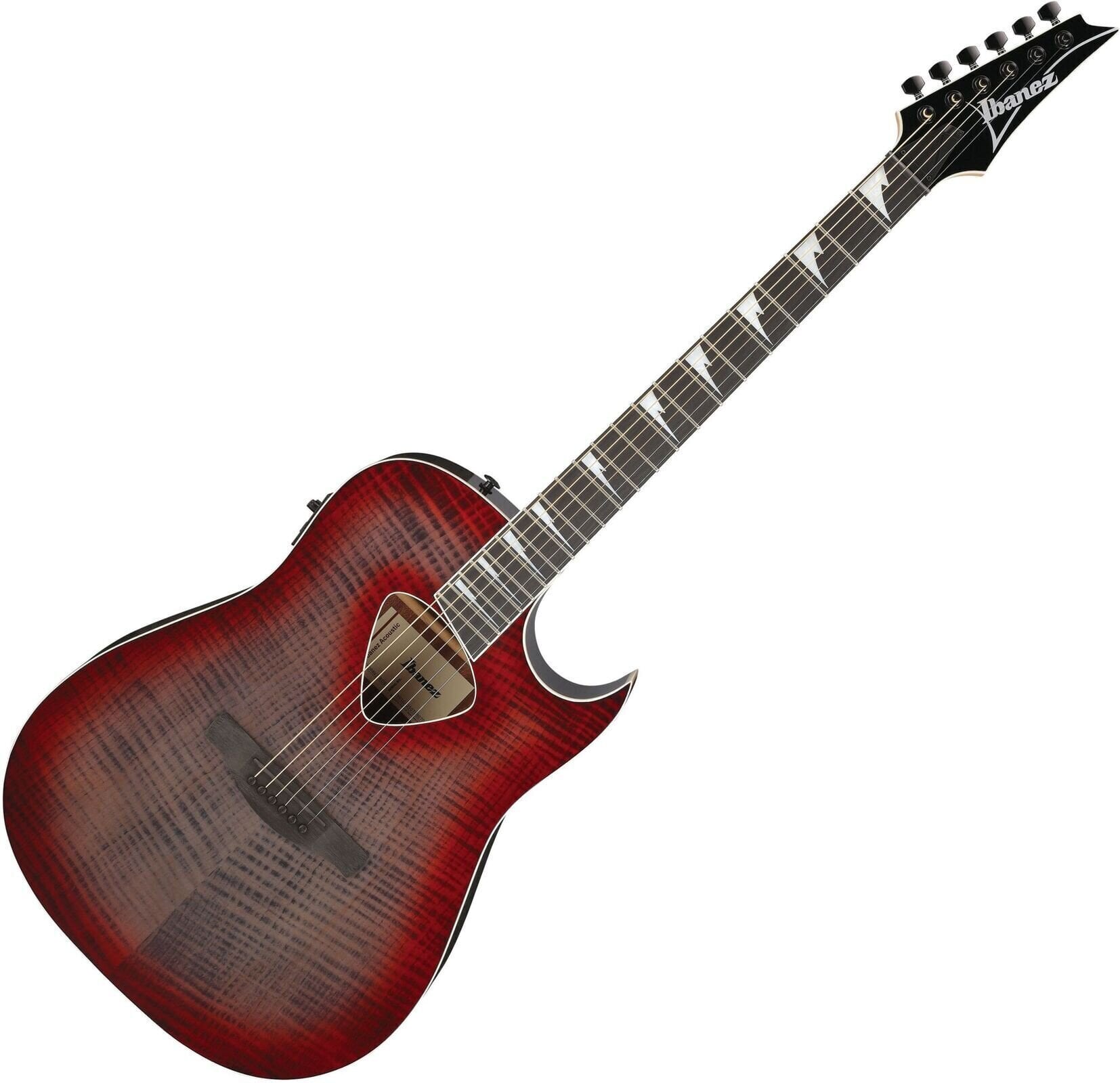 guitarra eletroacústica Ibanez ALT50FA-RDB Red Doom Burst guitarra eletroacústica