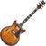 Semi-Acoustic Guitar Ibanez AM153FM-ATT Antique Tobacco Burst Semi-Acoustic Guitar