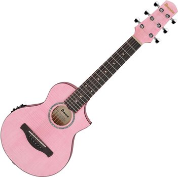 Гиталеле Ibanez EWP17M2E-SMO Strawberry Milk Open Pore Гиталеле - 1