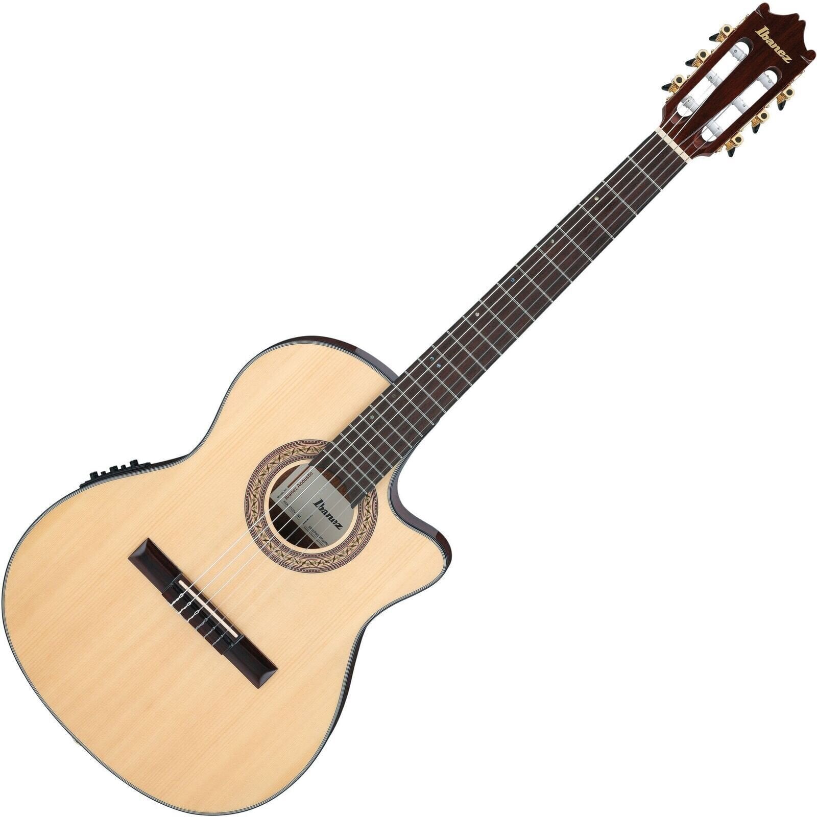 Elektro-klasszikus gitár Ibanez GA35TCE-NT 4/4 Natural High Gloss Elektro-klasszikus gitár