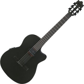 Elektro-klasszikus gitár Ibanez GA621-BOT 4/4 Black Out Elektro-klasszikus gitár - 1