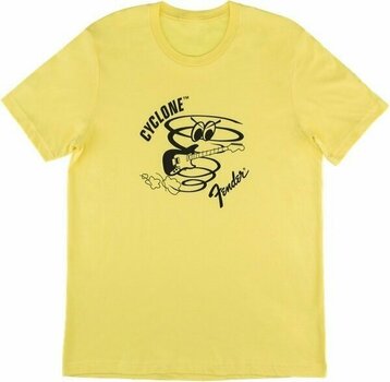 Camiseta de manga corta Fender Camiseta de manga corta Cyclone Yellow M - 1