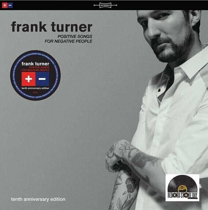 LP ploča Frank Turner - Positive Songs For Negative People (Record Store Day) (Anniversary Edition) (Reissue) (Red & Blue Coloured) (2 LP)